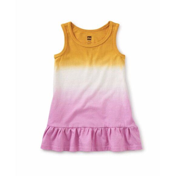 Tea Collection Other - NWT Tea Collection Baby Dip-Dye Tank Cotton Summer Dress Size 18-24 Months